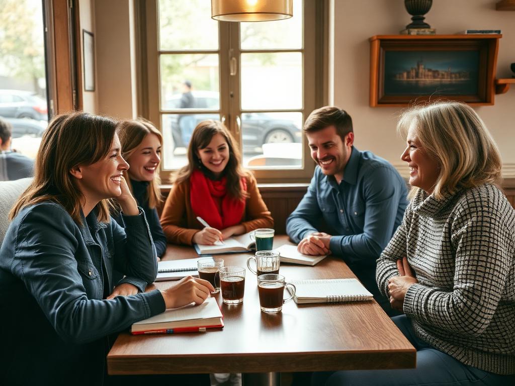 Spanish ↔ Norwegian Café
